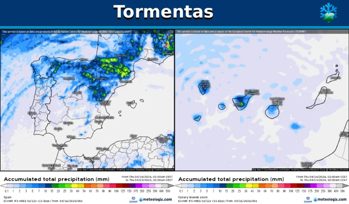 Tormentas mapas