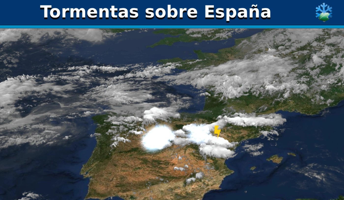 Tormentas sobre España