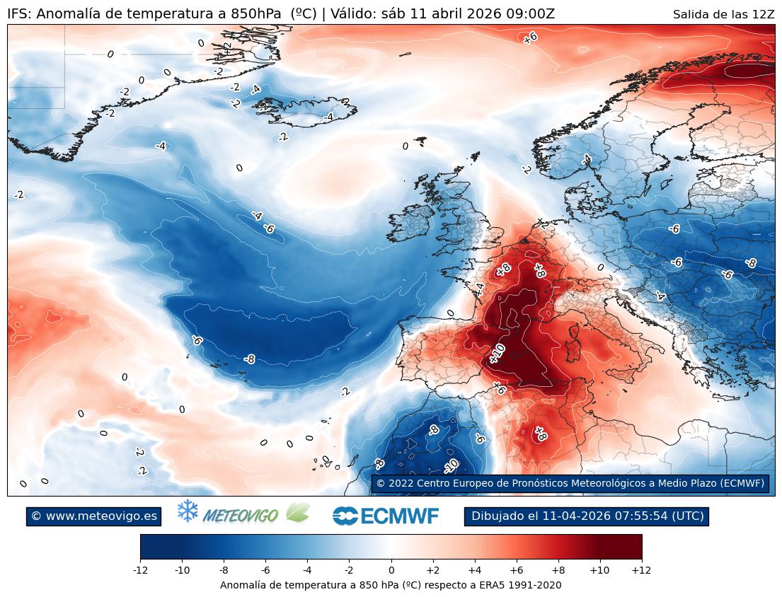 Anomal&iacute;as t&eacute;rmicas 