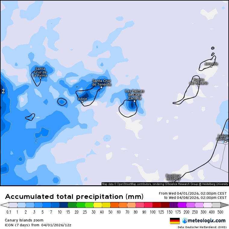 ICON lluvias Canarias 