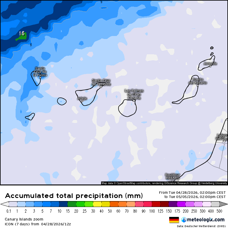 ICON lluvias Canarias 