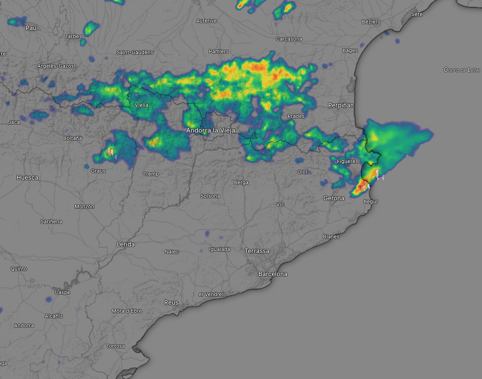 Radar de lluvias 