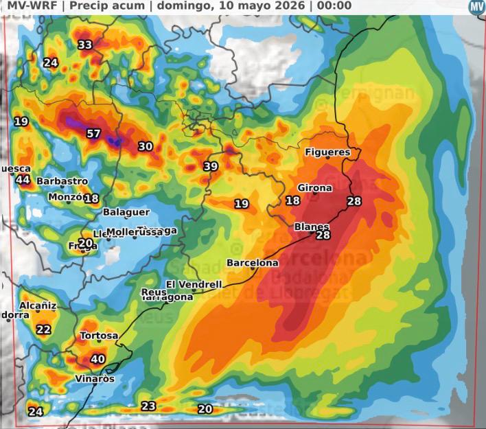 Lluvias MV-WRF