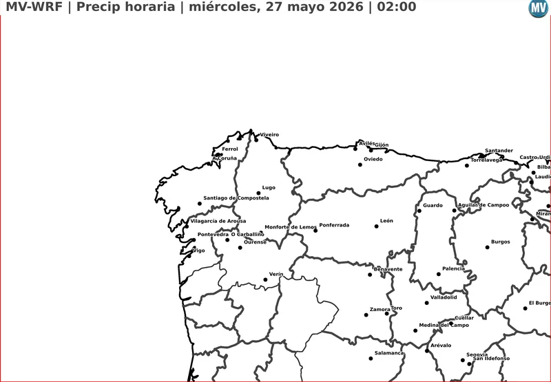 Lluvias MV-WRF