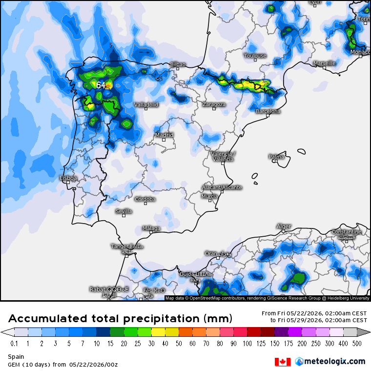 GEM lluvias