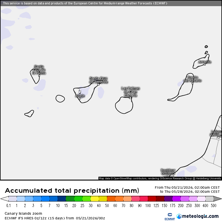 ECMWF lluvias 