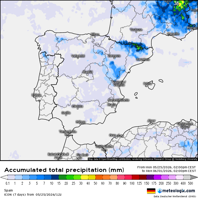 ICON lluvias 