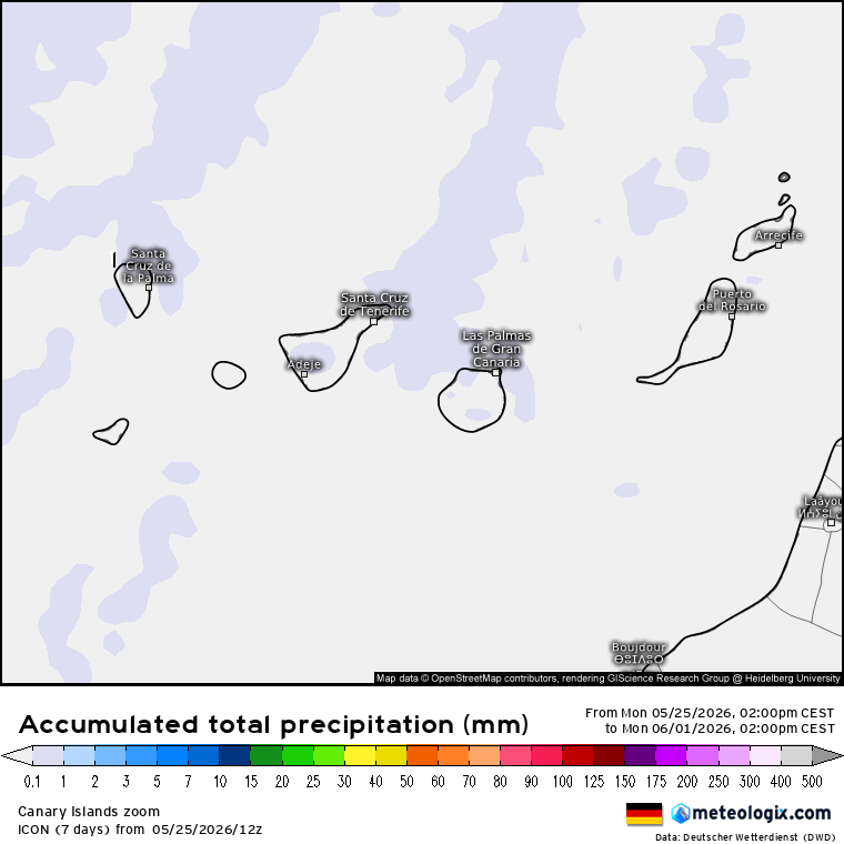 ICON lluvias Canarias