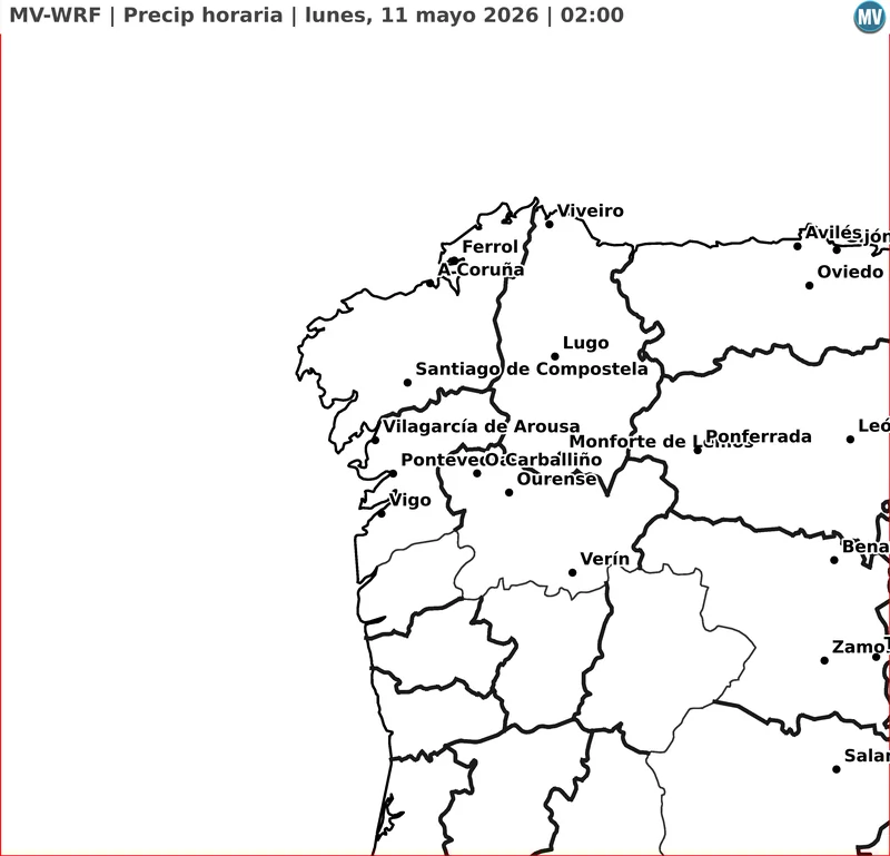 Lluvias MV-WRF