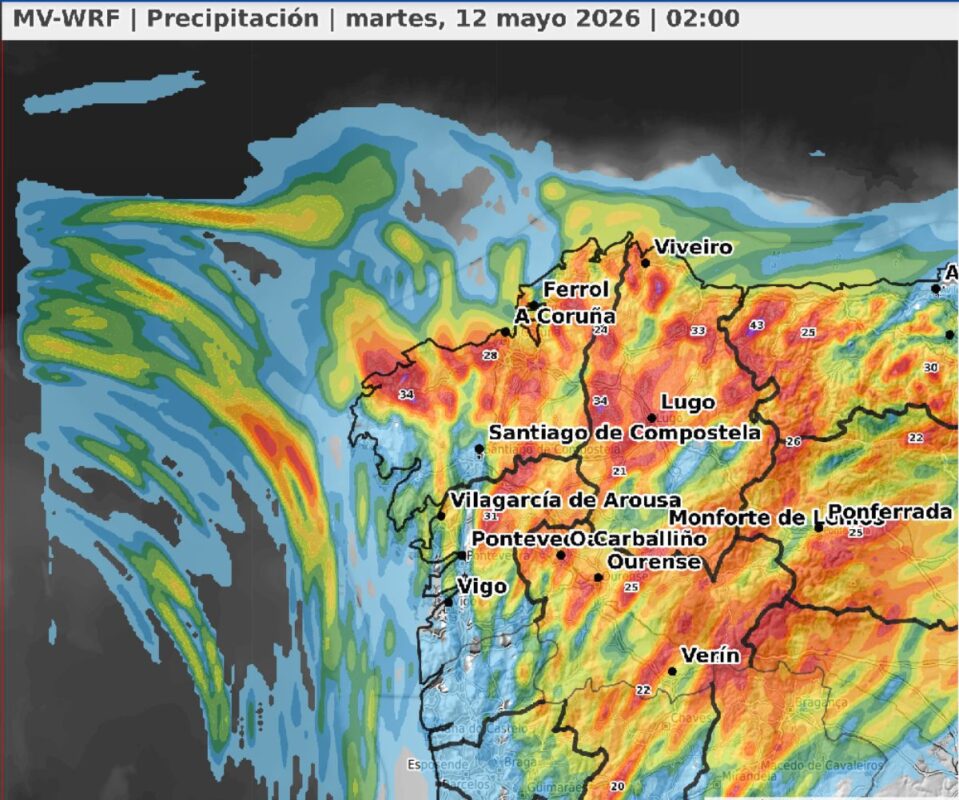 Lluvias Galicia