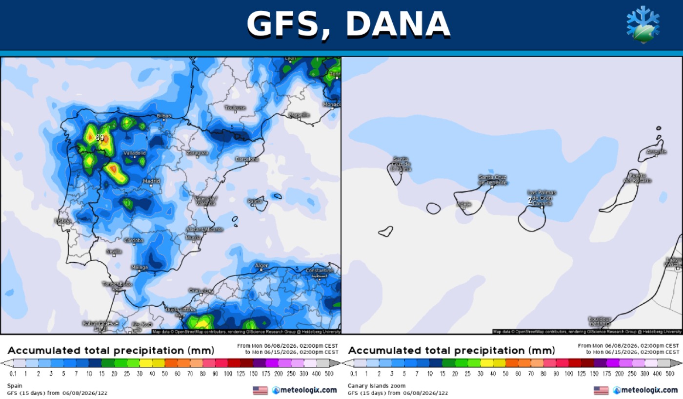 DANA gfs