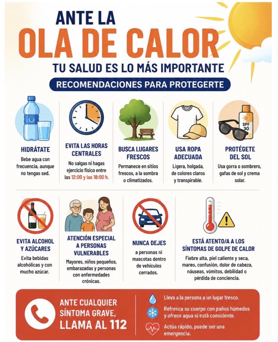 Recomendaciones ola de calor
