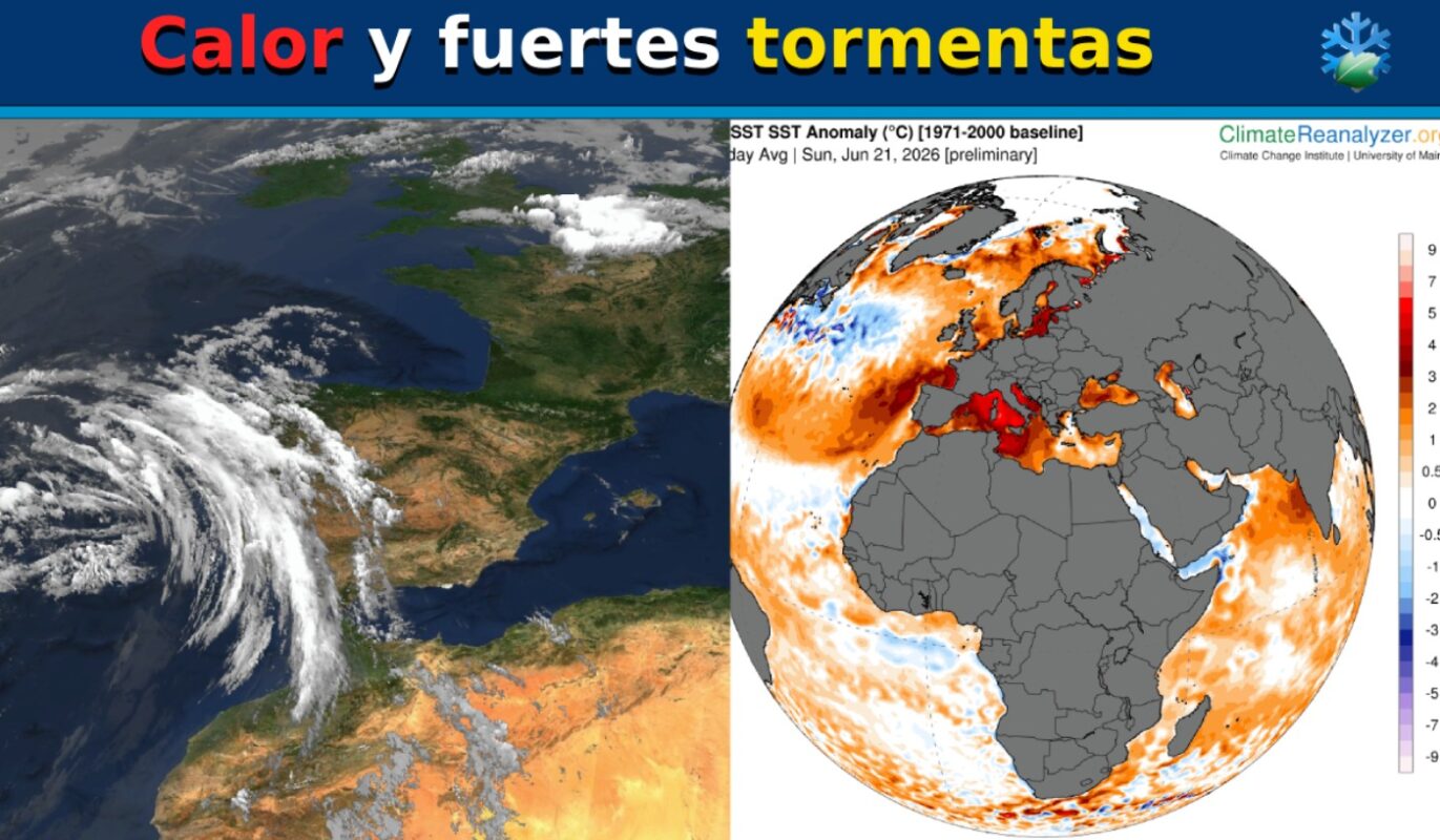 Calor y tormentas