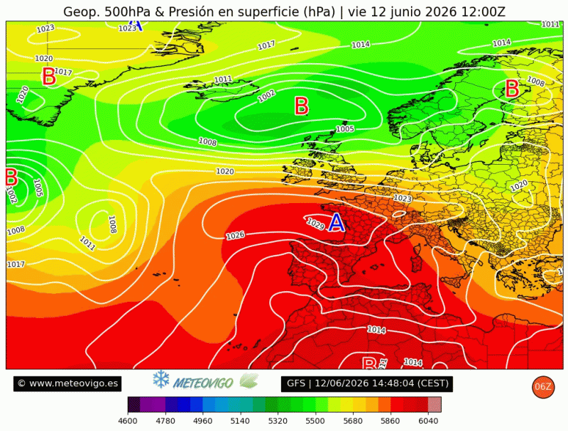 GFS geopotencial