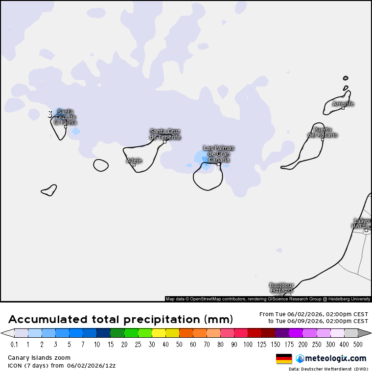 ICON lluvias Canarias