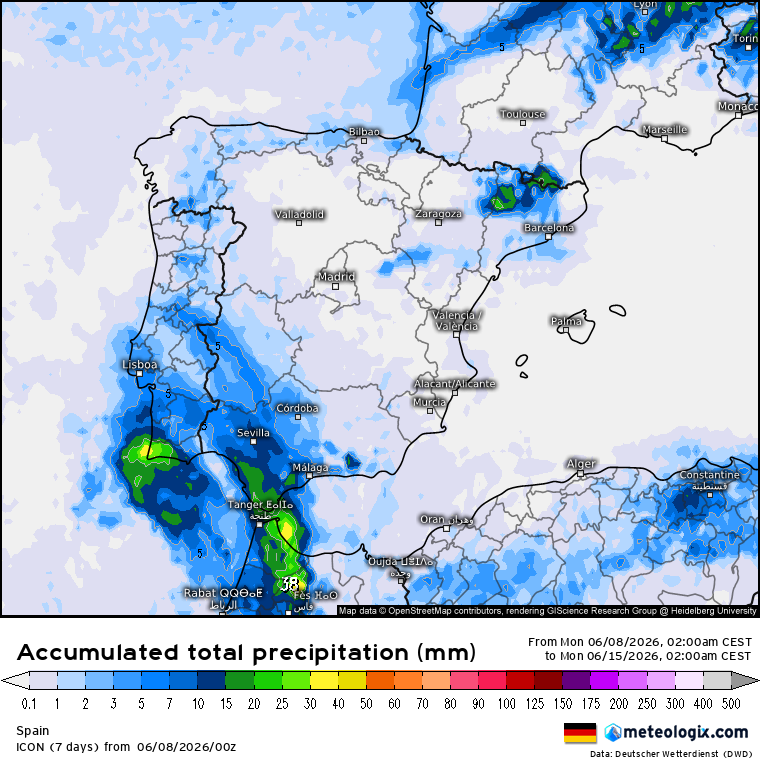 ICON lluvias 