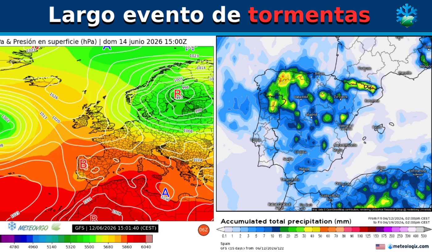GFS tormentas