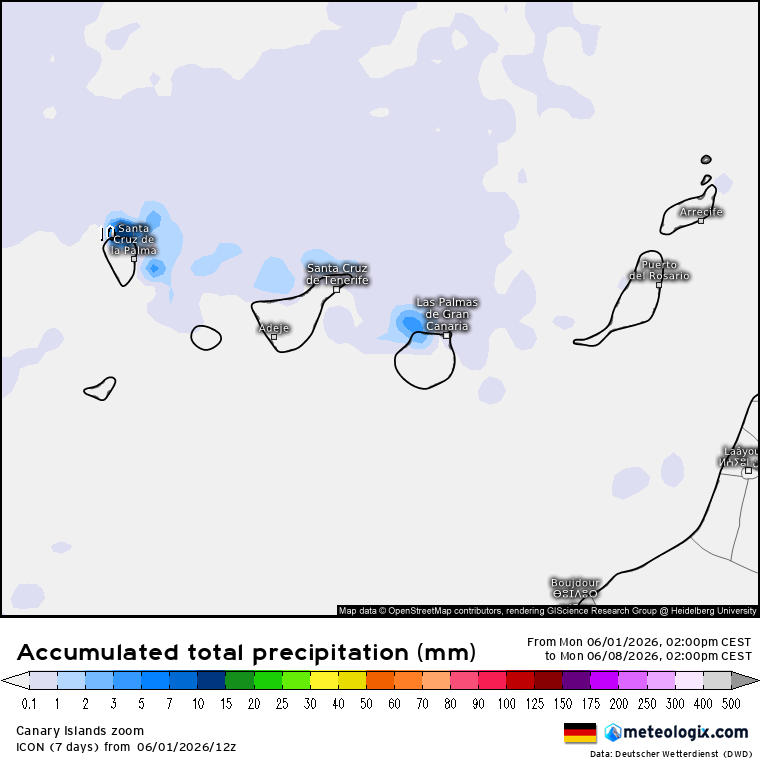ICON lluvias Canarias 