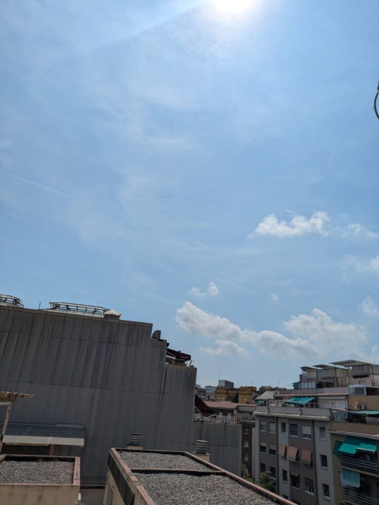 Imagen subida en un comentario del muro Meteovigo