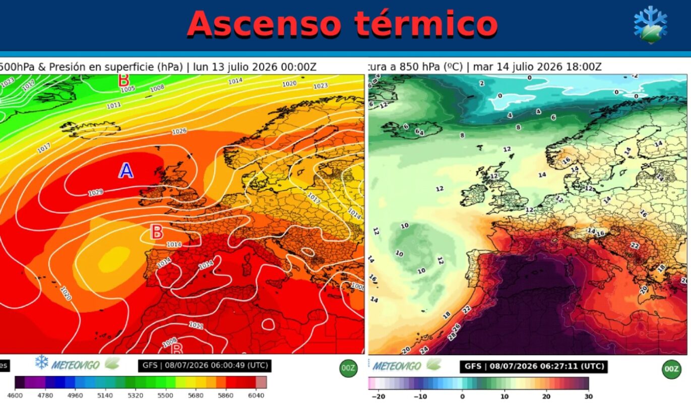 Dana y calor en España