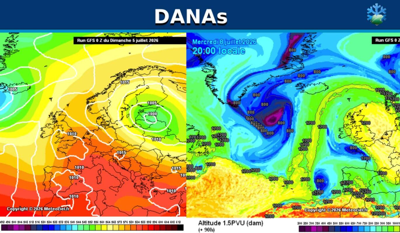 GFS mapas DANAs