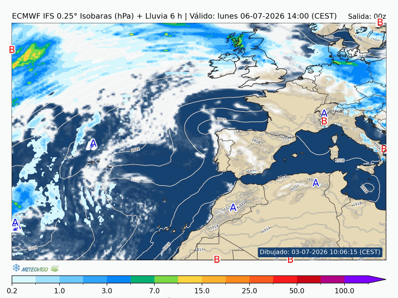 Lluvias ECMWF