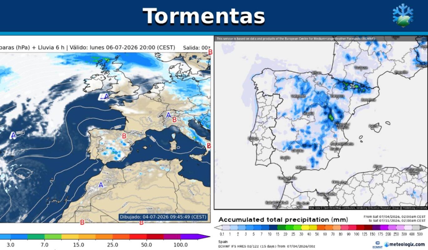 Mapas lluvias