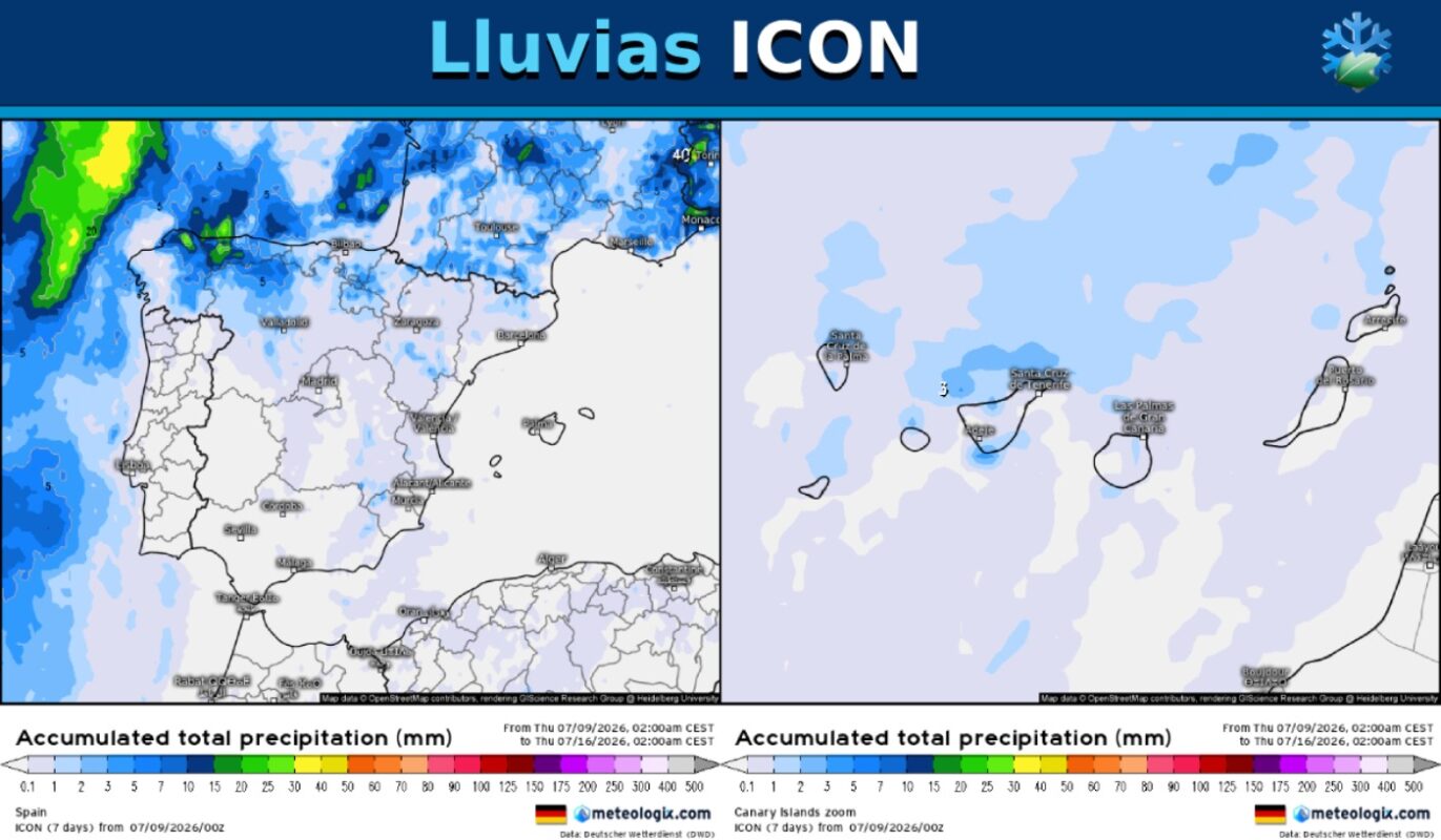 Mapas lluvias ICON