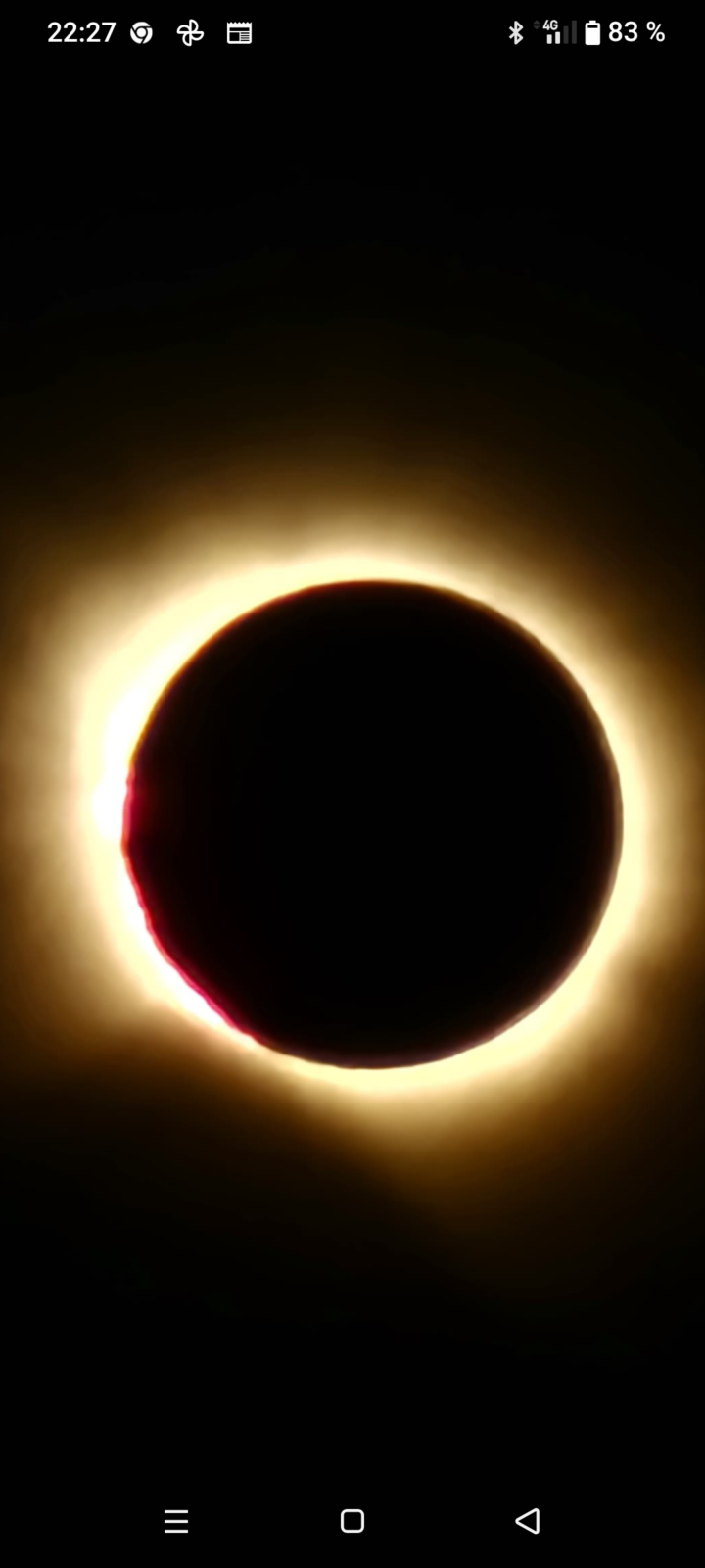 Imagen subida en un comentario del muro Meteovigo