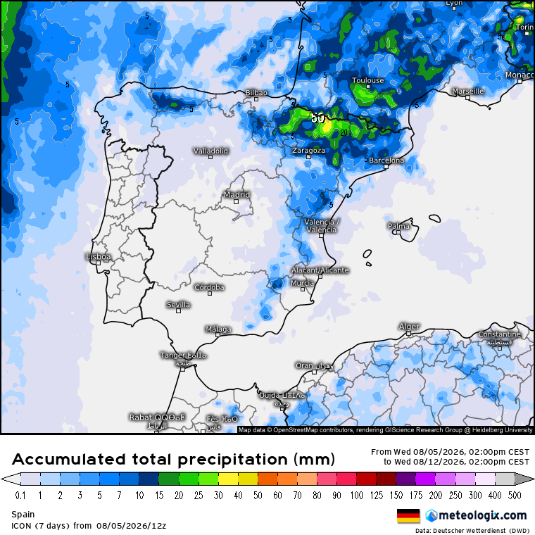ICON lluvias 
