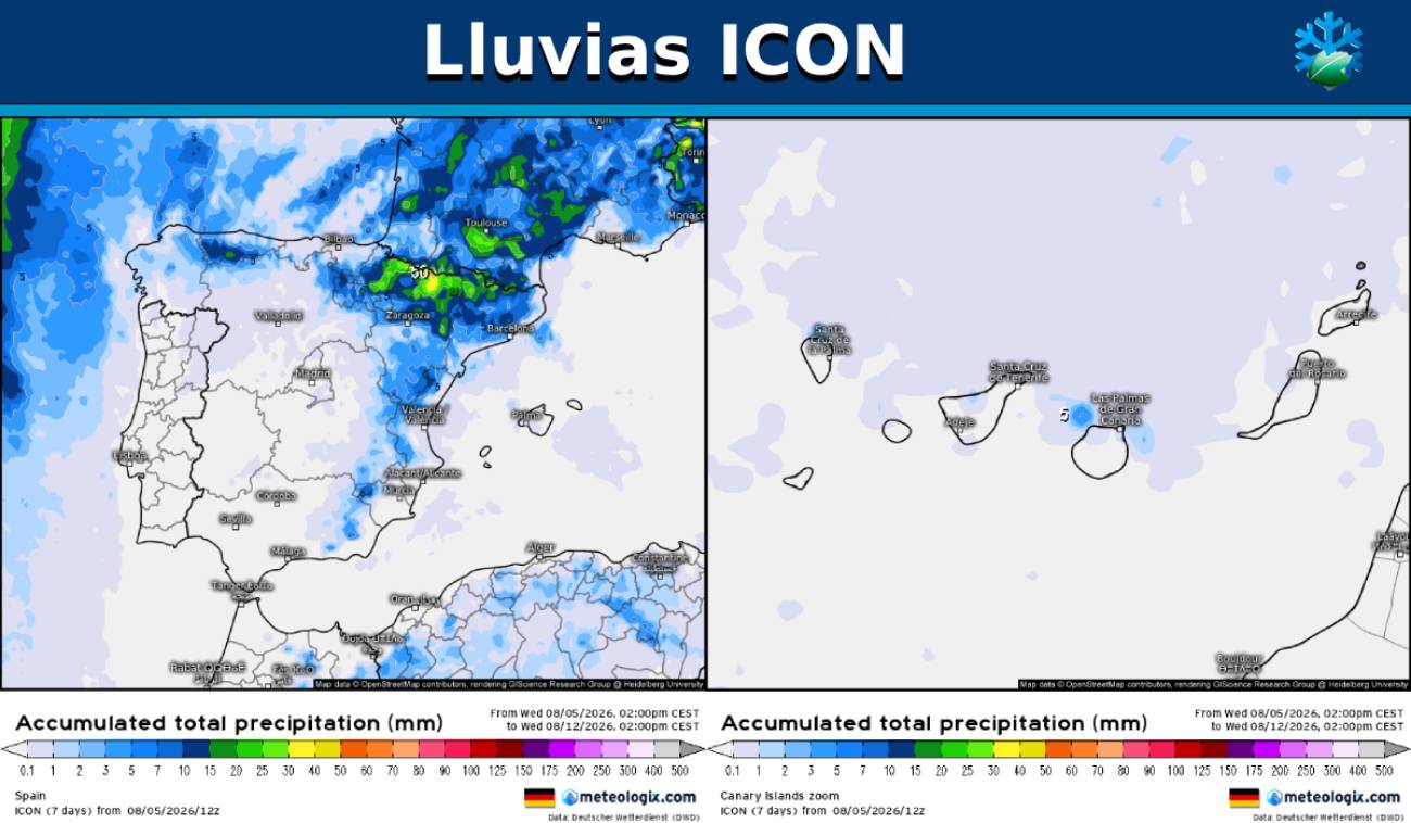 ICON lluvias