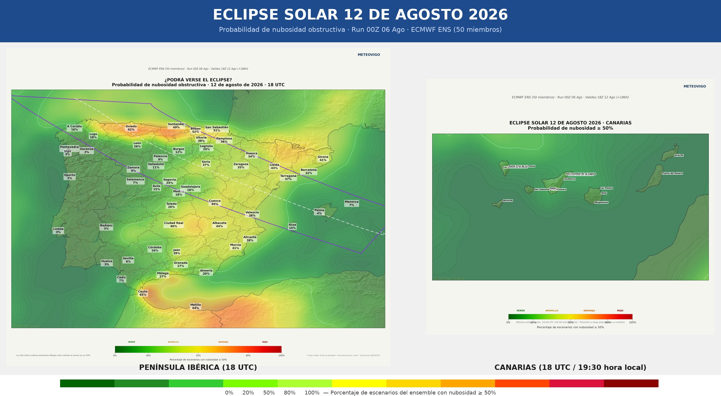 Mapa de eclipse nubosidad