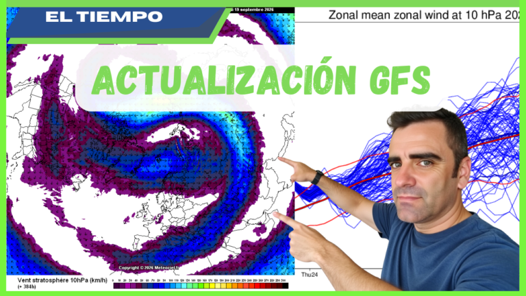Actualizaci&oacute;n del modelo GFS: seguimos vigilando lo de finales de la pr&oacute;xima semana