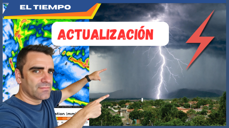 Actualizamos los pron&oacute;sticos con los modelos: evoluci&oacute;n de las TORMENTAS y el ANTICICL&Oacute;N