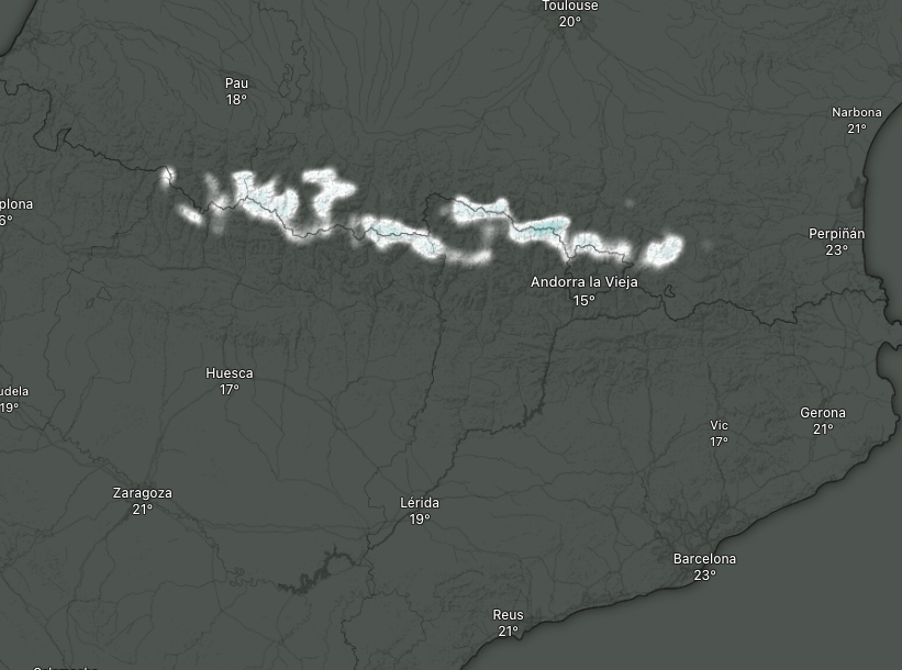 Navadas mapa