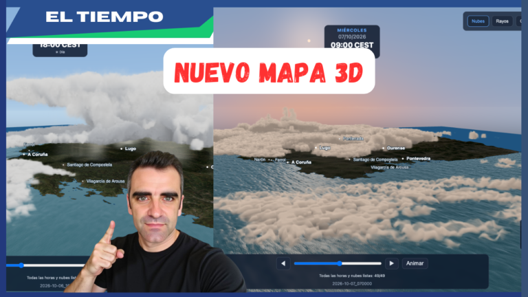 Nuevo mapa 3D modelo MV-WRF