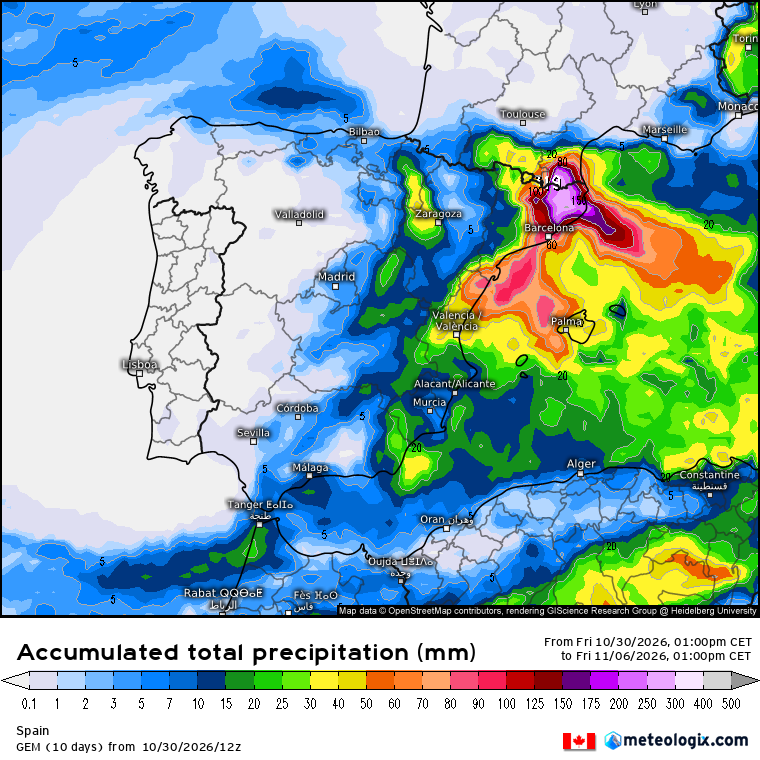 GEM lluvias