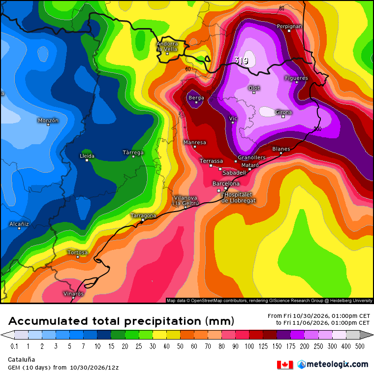 GEM lluvias
